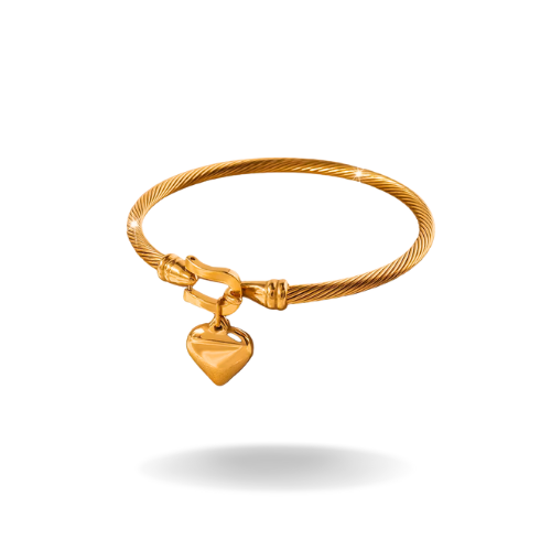 Eternal Heart Gold Bracelet