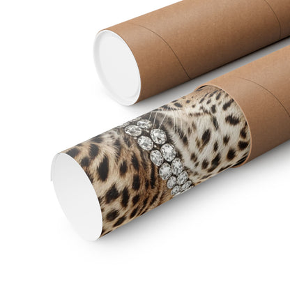 Girl Do It For You Leopard Print Poster