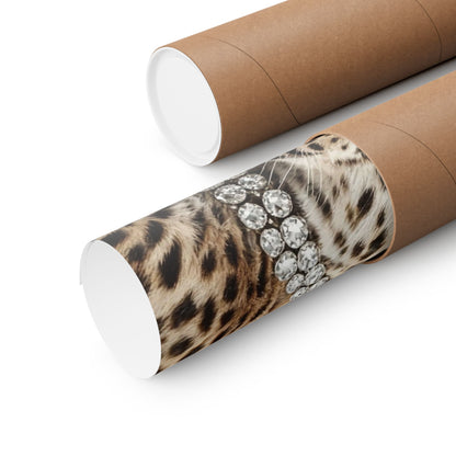 Girl Do It For You Leopard Print Poster