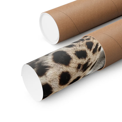 Girl Do It For You Leopard Print Poster