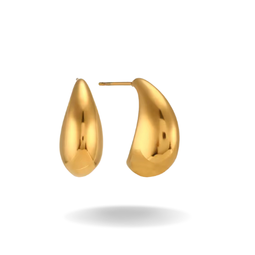 Eclipse Gold Earrings