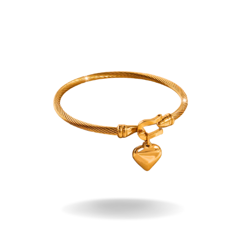 Eternal Heart Gold Bracelet